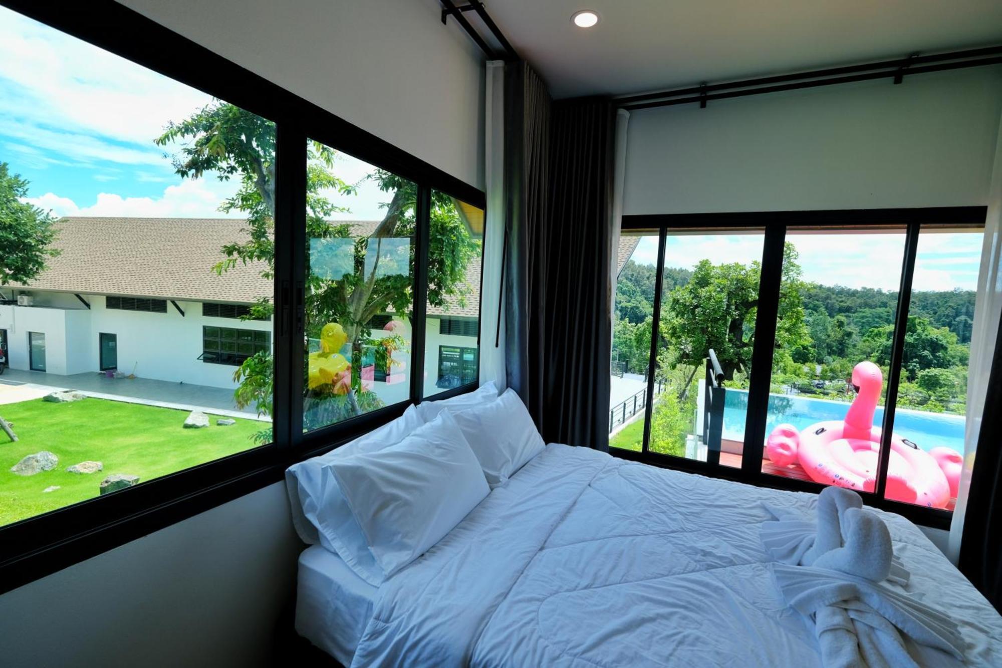 Passa ผัสสะ Tea Plantation @Mae On Hotel Ban Huai Kaeo Bagian luar foto