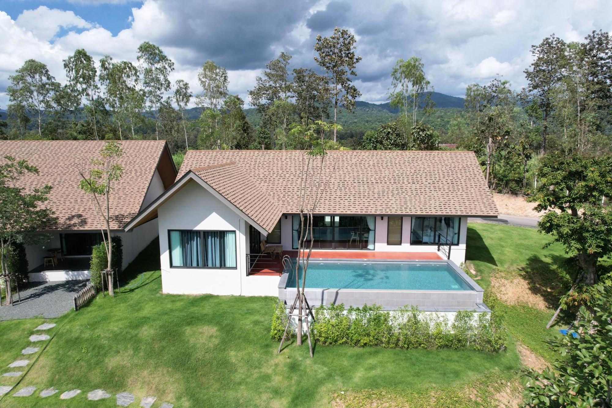 Passa ผัสสะ Tea Plantation @Mae On Hotel Ban Huai Kaeo Bagian luar foto